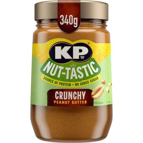 KP Crunchy Peanut Butter 340g - 60p instore Rawtenstall