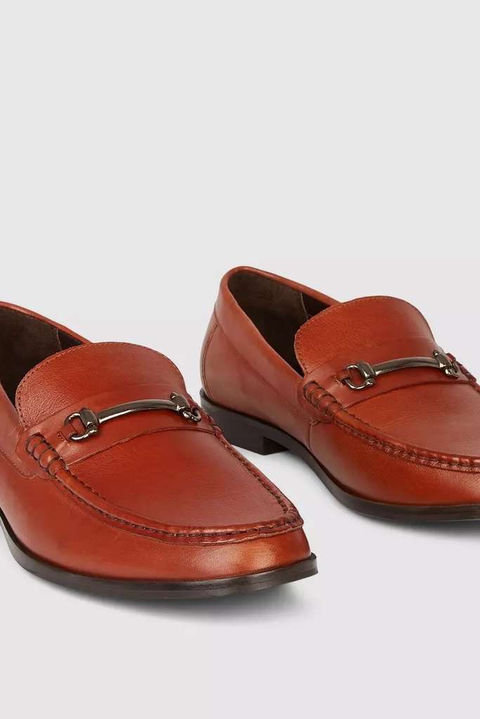 Holford Leather Snaffle Loafer 