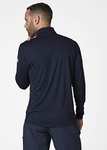 Helly Hansen Mens Long Sleeve T-Shirt Hh Tech 1/2 Zip - Navy (size S) £15 @ Amazon