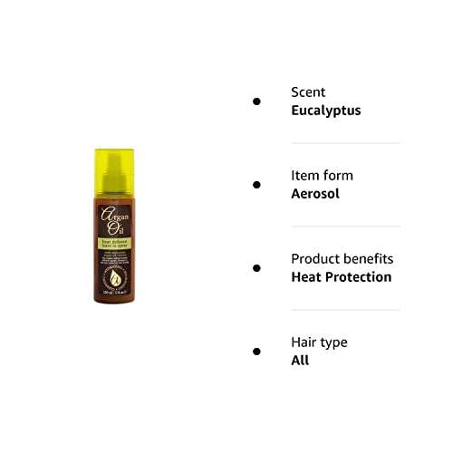 Xpel Argan Oil Heat Defence Leave in Spray, Eucalyptus, 150 ml 99p @ Amazon
