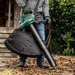 Bosch 06008B1072 Electric Leaf Blower and Vacuum Universal GardenTidy 2300 W, collection bag 45L