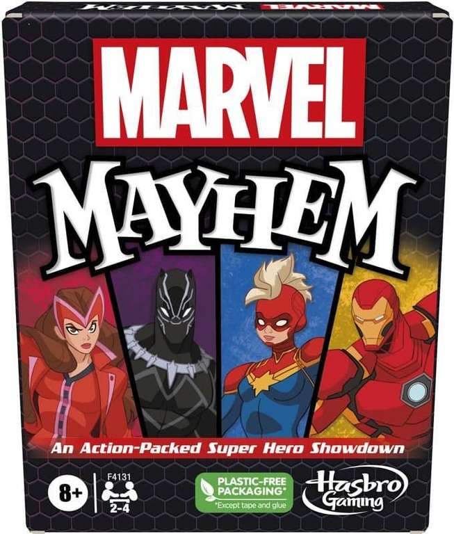 Marvel Mayhem card game £7.49 delivered with code @ Bargain Max
