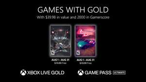 Xbox Games with Gold August Blue Fire/Inertial Drift