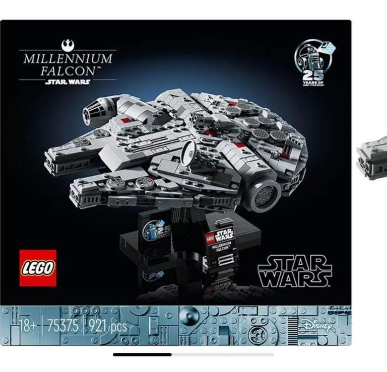 LEGO Star Wars R2-D2 + Darth Malek Minifigure 75379 £64.80 | 75375 millennium falcon £54 With code