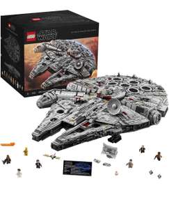 LEGO 75192 Star Wars Millennium Falcon, with Han Solo, Princess Leia & Chewbacca Minifigures, Plus Droid Figure
