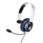 GAMEware PS5 & PS4 White and Blue or Black Chat Headset (PlayStation 5) £6.99 + Free Reserve & Collect In Selected Stores @ Game