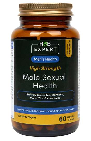 Discontinued H&B Expert Male Sexual Health 60 Capsules - Chorley