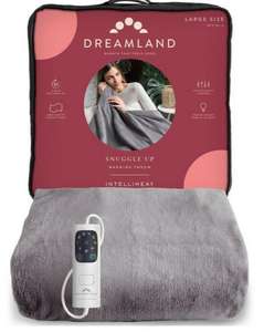 Dreamland Intelliheat Warming Throw - Grey + Free Delivery (Possible Extra 10% off with code £31.49)