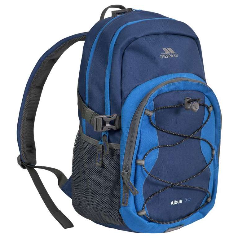 Trespass 30l Albus Multi Function Backpack £11.99 with code + Free Click and Collect @ Trespass