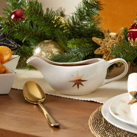 Gold Star Gravy Boat - £2.80 + Free Click & Collect - @ Dunelm