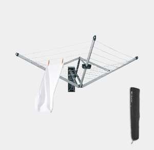 Brabantia 24m Wallfix Wall Mounted Airer With Cover