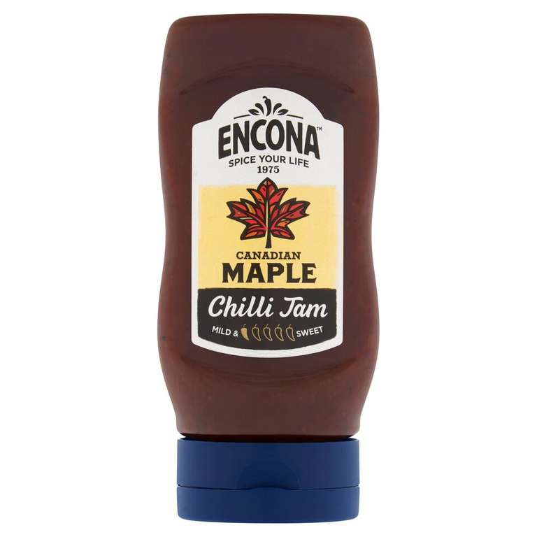 Encona Canadian Maple Chilli Jam 285Ml - £1.50 (Clubcard Price) @ Tesco