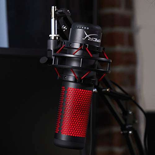 Hyperx Quadcast standalone Microphone for streamers, content creators and gamers £76.99 @ Amazon