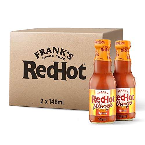 Frank's RedHot Buffalo Wings Sauce 148 ML | Pack of 2