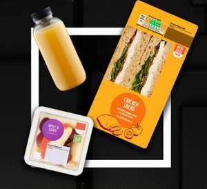 Free sainsburys Meal Deal lunch with Voxi Drop