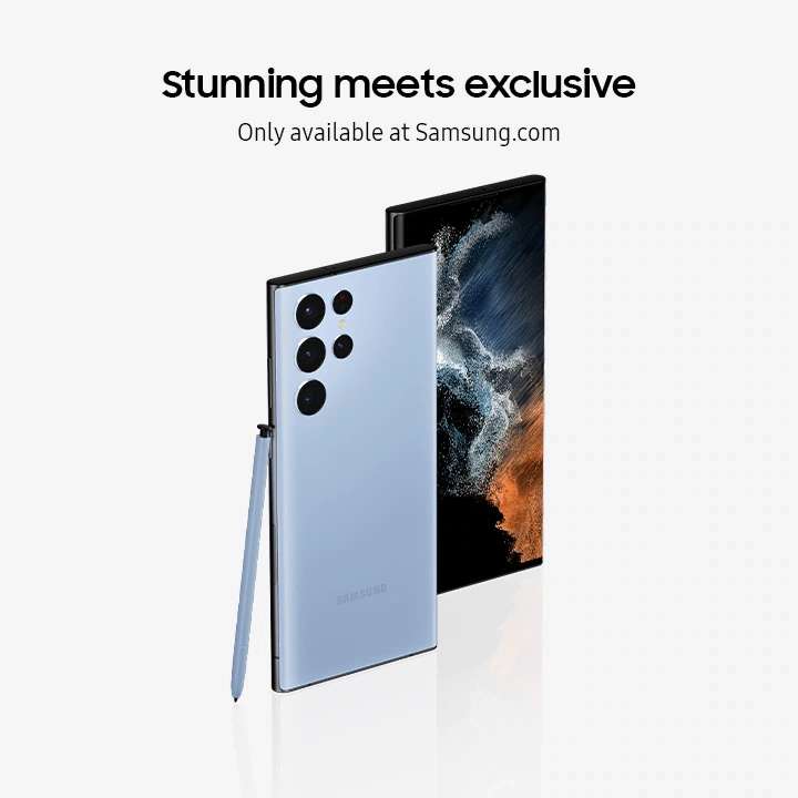 Samsung Galaxy S22 Ultra £806.65 with a code @ Samsung