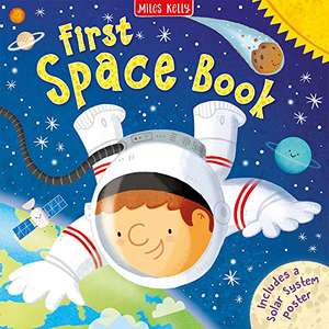 First Space Book & Poster – Fun Facts for Young Learners