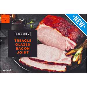 Iceland Treacle Glazed Bacon Joint 1kg £2.50 @ Iceland