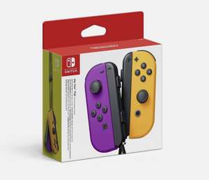 Nintendo Switch Joy-Con Controller Pair - Neon Purple/Neon Orange (Switch) - w/Code, Sold By The Game Collection Outlet