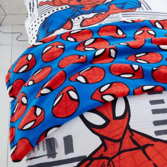 Disney Marvel Spider-Man Fleece Blanket £4 + £3.95 delivery @ Dunelm