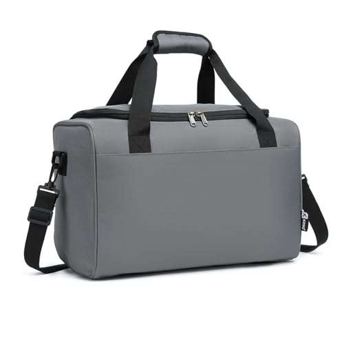 Kono Ryanair 40x20x25 Cabin Luggage Carry-On Travel Bag 20L (Grey) Sold by DL-accessories / FBA. Use 20% off voucher