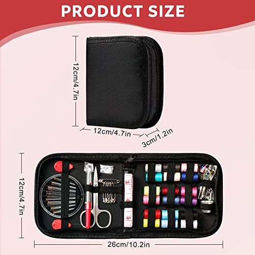 Portable Mini Sewing Kit equipped with Sewing Needles, Thread 70pcs - £2.99 Sold by Lindastas-UK and Fulfilled by Amazon