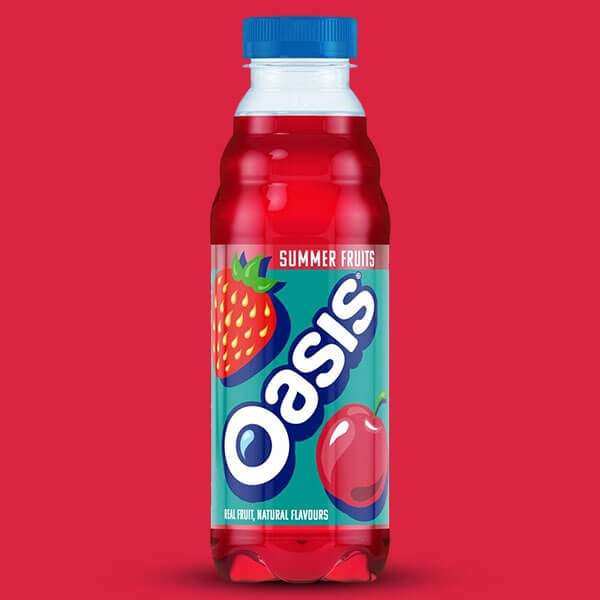 Oasis Summer Fruits 12 x 500ml - Best Before 31/05 £6.99 (Minimum Order £20) at Discount Dragon
