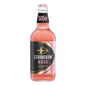 Strongbow Rosê Cider 500ml bottle - £1 @ Home Bargains, Christchurch