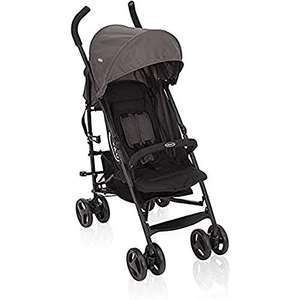 Graco TraveLite Pushchair/Stroller (Birth to 3 Years Approx, 0-15 kg), Lightweight with Compact Fold, Black/Grey £49.99 @ Amazon