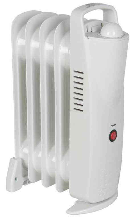 Low power radiator - CYPA-5 FREESTANDING OIL-FILLED RADIATOR 500W £19.99 Free Click & Collect @ Screwfix