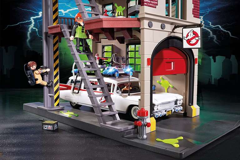Playmobil Ghostbusters 9220 Ecto-1, With Light and Sound Effects