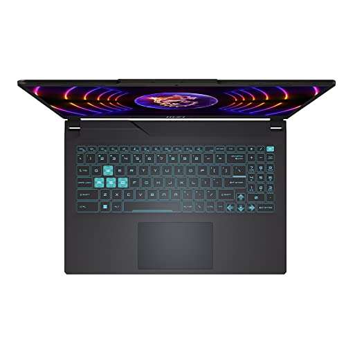 MSI Cyborg 15 Inch FHD Gaming Laptop - (Intel Core i7-12650H, Nvidia GeForce RTX4060, 16GB RAM, 512GB SSD, Windows 11 Home) - Black