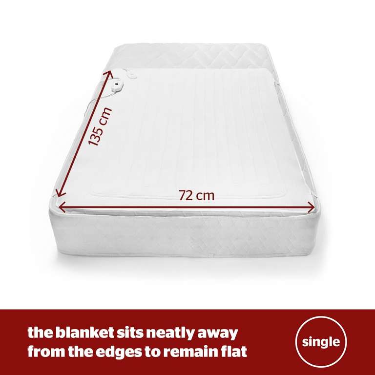 Silentnight Comfort Control Electric Blanket Single - £23.99 \ Double - £27.99 with code - Delivered @ sleepypeople / eBay
