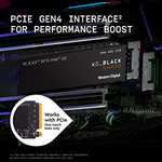 1TB - WD_BLACK SN770 PCIe Gen 4 x4 NVMe SSD - 5150MB/s, 3D TLC (PS5 Compatible) - £64.99 / 2TB - £118.99 @ Amazon