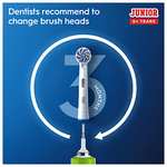 Oral-B Junior Green Kids Electric Toothbrush Rechargeable for Children - £24.99 @ Amazon