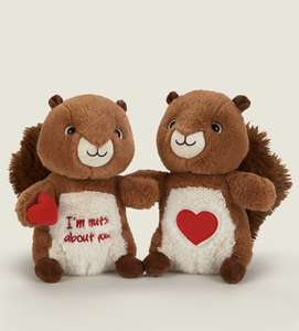 ‘Nuts About You’ Squirrel Plush - Free C&C