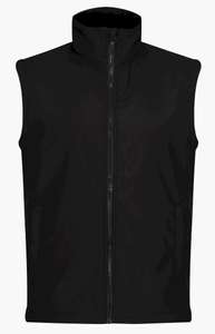 Men's Ablaze Printable Softshell Bodywarmer | Black for £13.95 + free collection @ Regatta