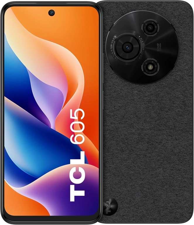 TCL 605 4G 6.7'' Smartphone 4GB RAM 128GB Unlocked Dual SIM-Free - Black B ( A Grade £55.16 ) with Code - Sold By Argos