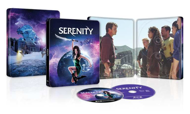 Serenity - 20th Anniversary Limited Edition Steelbook 4K Blu-ray