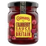 Colman’s Cranberry Sauce 165g - 10p instore @ B&M, Wallsend