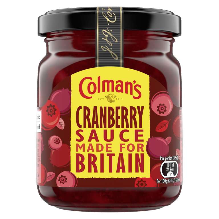 Colman’s Cranberry Sauce 165g - 10p instore @ B&M, Wallsend
