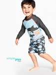Simple Joys by Carter's Toddlers and Baby Boys' Swimsuit Trunk and Rashguard Set 5 years