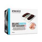 HoMedics Shiatsu Foot Massager with Heat - Deluxe Heated Foot Massager, 6 Rotating Massaging Nodes and 18 Massage Heads - £24.79 @ Amazon