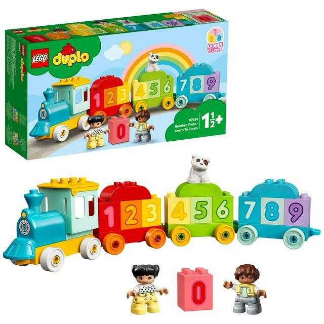 LEGO Duplo My First Number Train Toy For Toddlers 10954 - £13.50 @ Sainsbury's