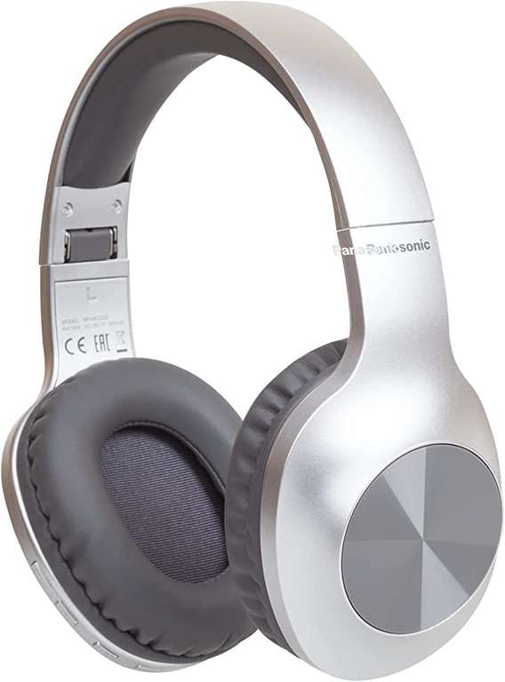 Panasonic RB-HX220BDES Wireless Headphones, Over Ear Earphones With Ergonomic Fit, Extra Bass £24.99 (Prime Exclusive) @ Amazon