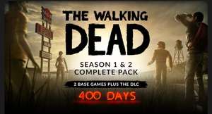 The Walking Dead Season 1 & 2 Complete Pack (PC Steam key) - £1 @ Fanatical
