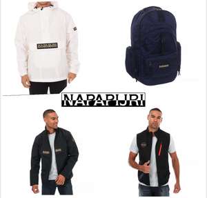 Up to 65% off Napapijri Sale + Extra 10% off with code Over 280 lines (Free delivery over £50)