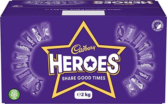 Cadbury Heroes Share box 2kg £11.50 @ Ocado