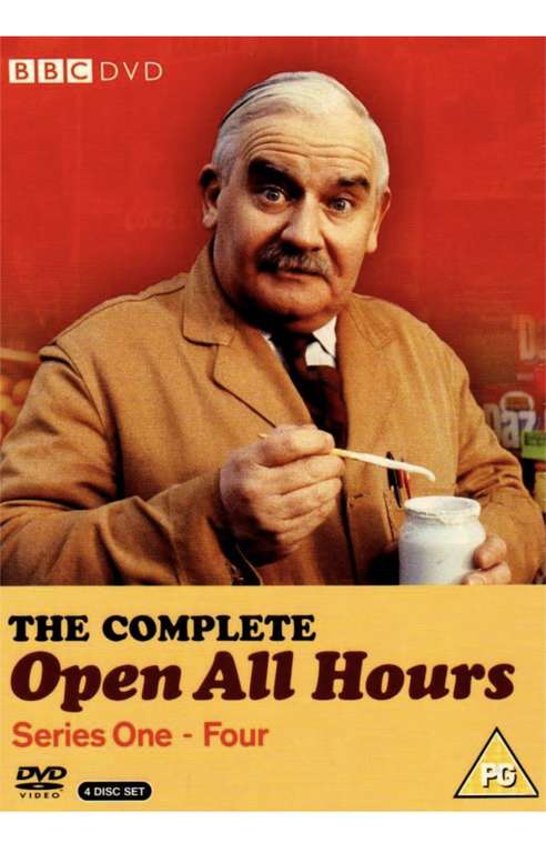 The Complete Open All Hours - Series One-Four DVD (used) with code