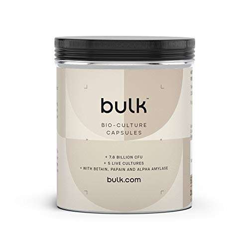 Bulk Complete Bio-Culture, Probiotic Capsules, Pack of 60 - £5.99 @ Amazon